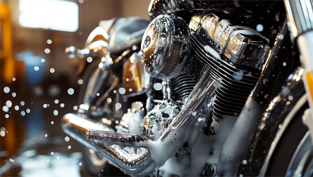 5 consejos para lavar eficazmente una moto